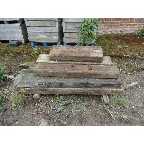 141A - Qty of railway sleepers