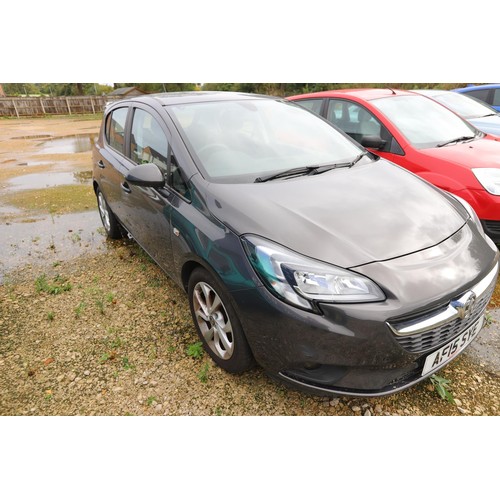 3 - 2015 Vauxhall Corsa Excite, record miles 23,910  5 door hatchback, petrol, 1.4, grey - MOT until 13t... 