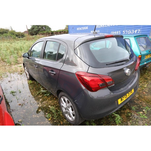 3 - 2015 Vauxhall Corsa Excite, record miles 23,910  5 door hatchback, petrol, 1.4, grey - MOT until 13t... 