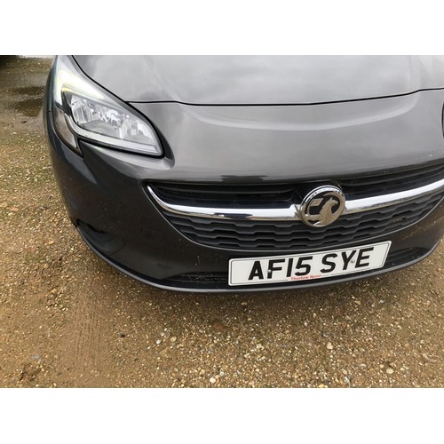 3 - 2015 Vauxhall Corsa Excite, record miles 23,910  5 door hatchback, petrol, 1.4, grey - MOT until 13t... 