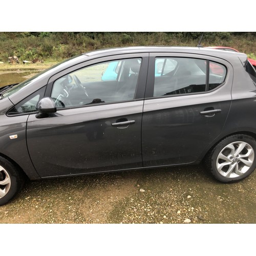 3 - 2015 Vauxhall Corsa Excite, record miles 23,910  5 door hatchback, petrol, 1.4, grey - MOT until 13t... 