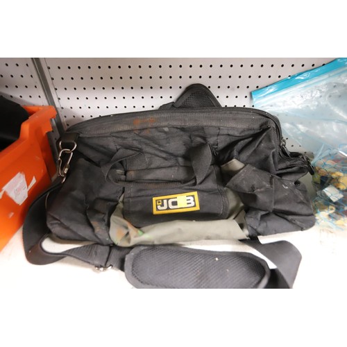 254 - 2 tool bags, 1 JCB, 1 Homebase