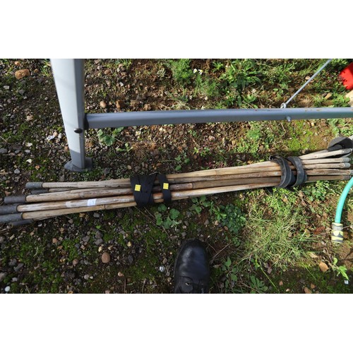 37 - Large qty of drain rods