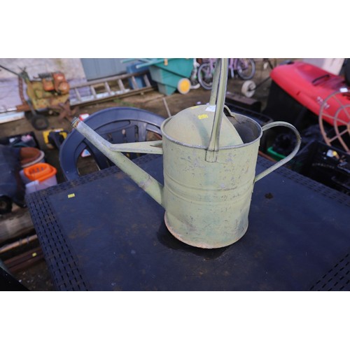 59 - Galvanised 2 gallon watering can