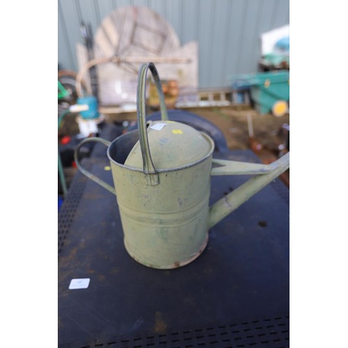 59 - Galvanised 2 gallon watering can