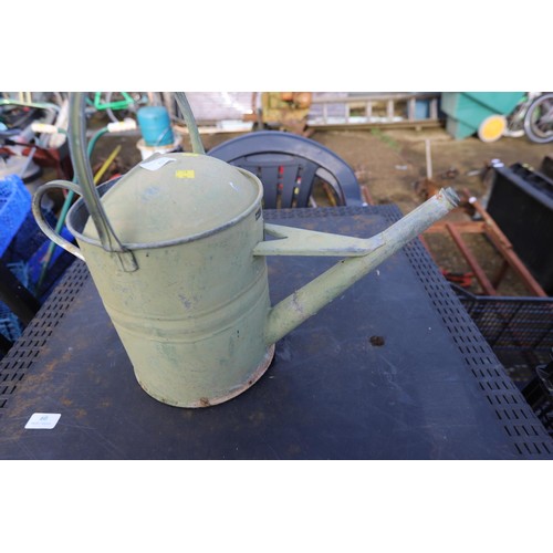 59 - Galvanised 2 gallon watering can