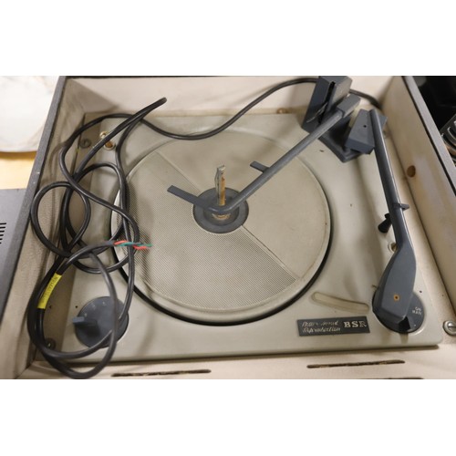 89 - Antique Bush Record player - to be rewired and installed by qualified electrician