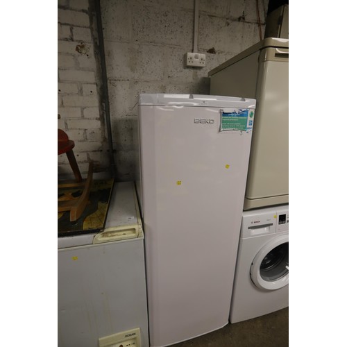 98 - Beko larder freezer - warranted until 12 noon Tuesday following the above sale