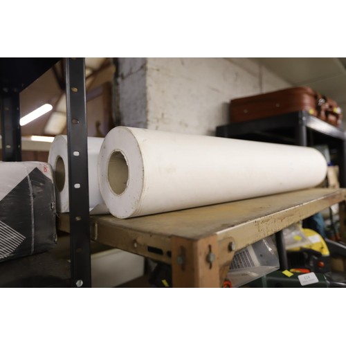 122 - 2 rolls of large paper