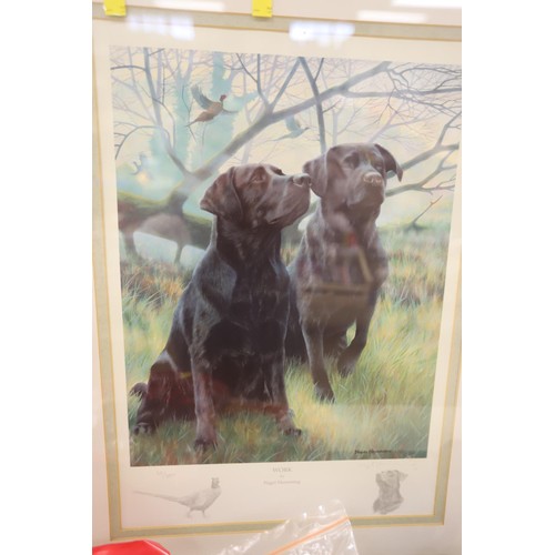 180 - Framed ltd print, work signed Nigel Hemming