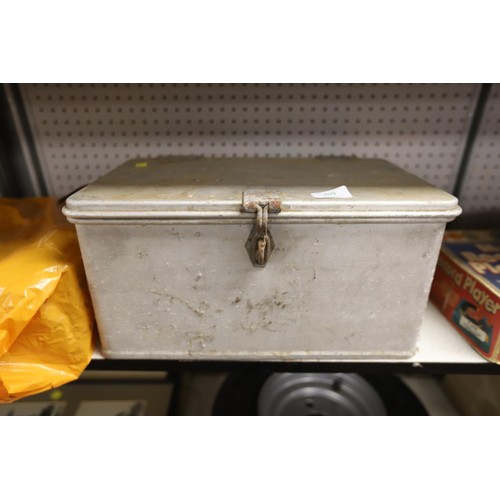 209 - Small aluminium toolbox