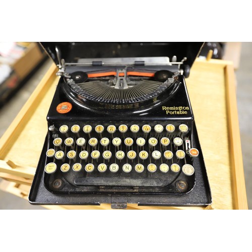 232 - Military vintage Remington portable typewriter