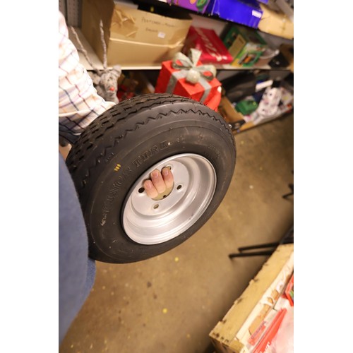 245 - Small Trailer wheel