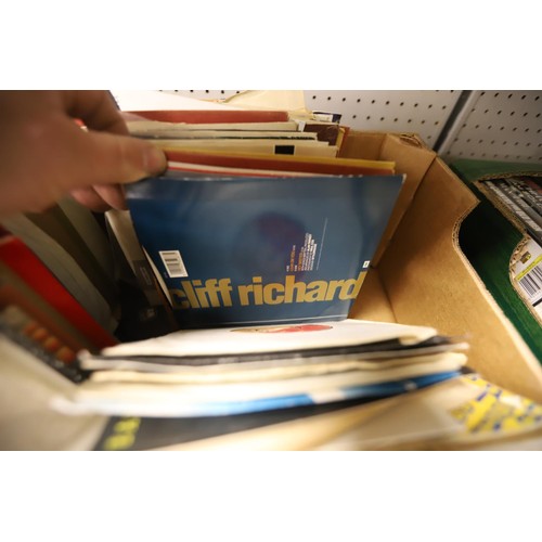 260 - 2 boxes of records, incl Blondie & Jackson 5