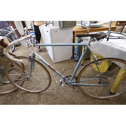 389 - Vegrandis Bates vintage racing bike with 23 inch frame & 10 gears