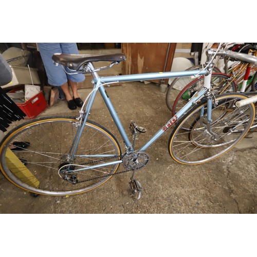 389 - Vegrandis Bates vintage racing bike with 23 inch frame & 10 gears