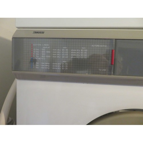 34 - Zanussi tumble dryer-to be installed and tested by a qualified electrician I