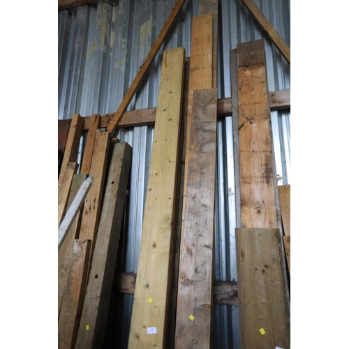 14 - Qty of various timber 5 1/2 inches by 1 1/2 inches.