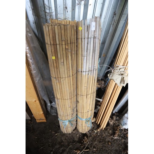 20 - 4 x roles of bamboo fencing