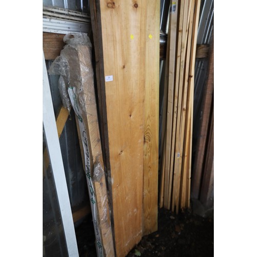 23 - Qty of timber incl 2 pieces of 9 1/2 inch by 1 1/2 inch