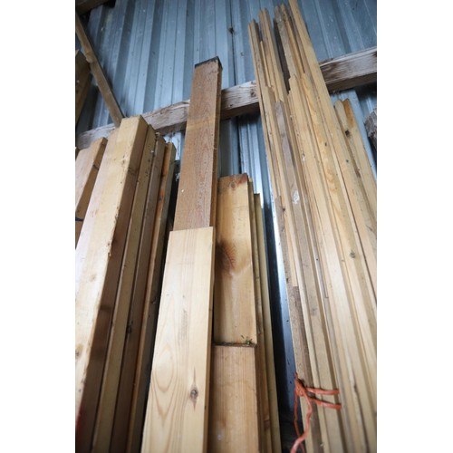 31 - Qty of timber, incl 4x pieces of 4 inch by 1 inch & 3 pieces of 4“ x 2“ etc