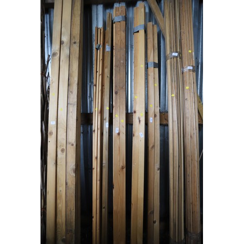 43 - Bundle of 2 inches by three-quarter of an inch timber