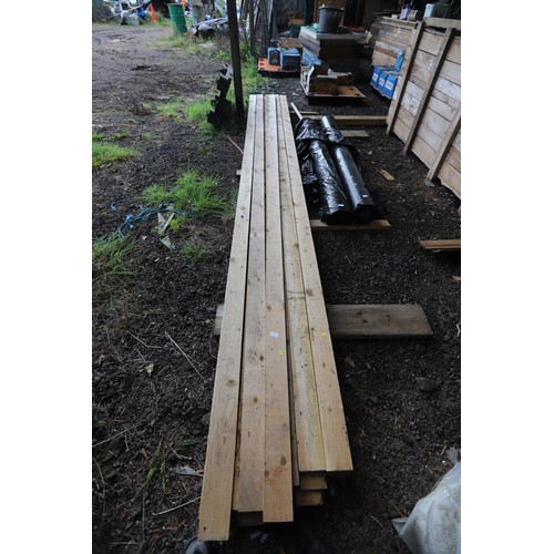 57 - 25 pieces 4“ x 3/4  Timber