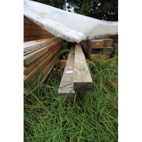 100 - 5 x pieces of long length timber 3” x 2”