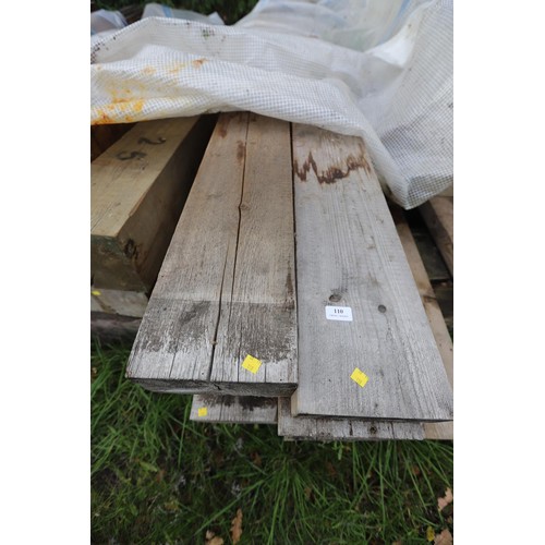 110 - 7 long lengths of 8” x 4” timber & one 8” x 3” timber