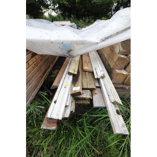 113 - Bundle of various timber