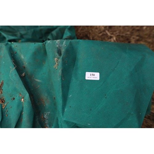 150 - 2 x large green sheets, blue sheet etc