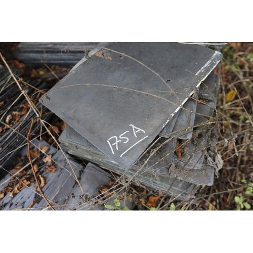 175A - Qty of slate roof tiles