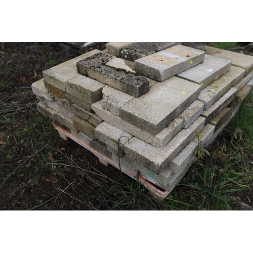 165 - Qty of 8“ x 2.5“ concrete blocks