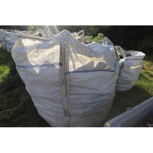 202 - 2 x ton bags of split firewood