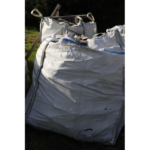 205 - 2 x ton bags of split firewood