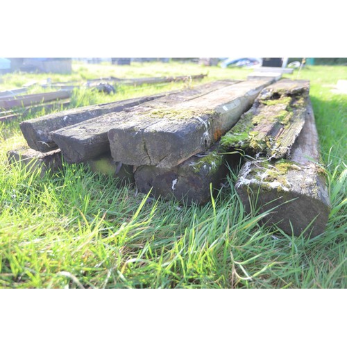 246 - Qty of railway sleepers