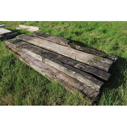 246 - Qty of railway sleepers