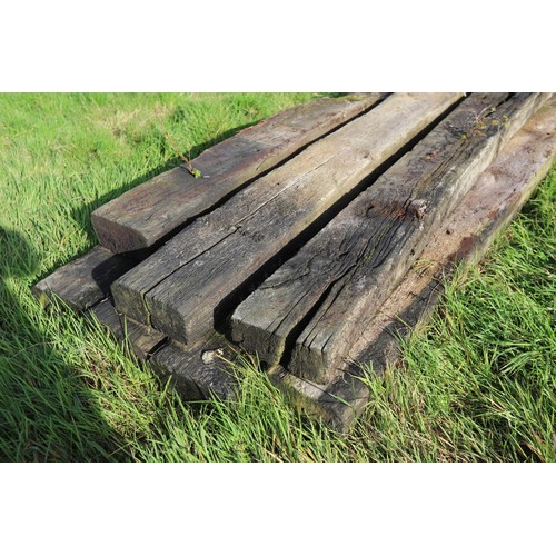 246 - Qty of railway sleepers