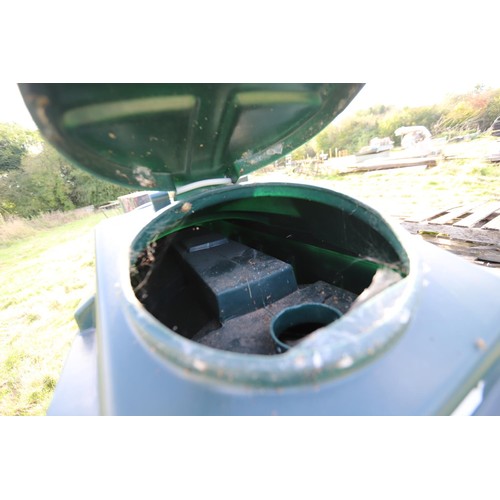 281 - Large plastic bunded oil tank