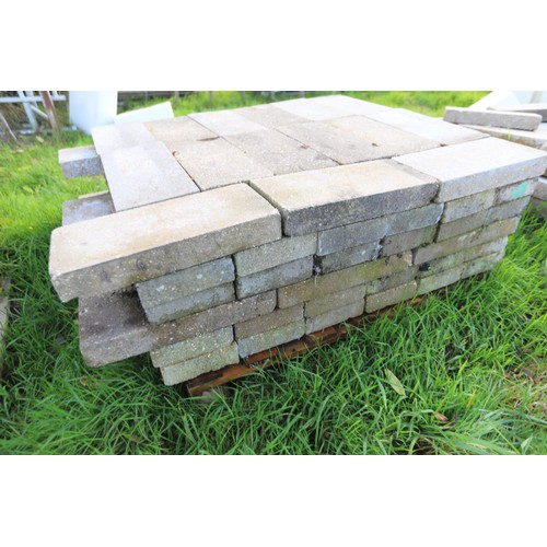 299 - Large quantity of 3 inch By 8” x 17” Concrete blocks