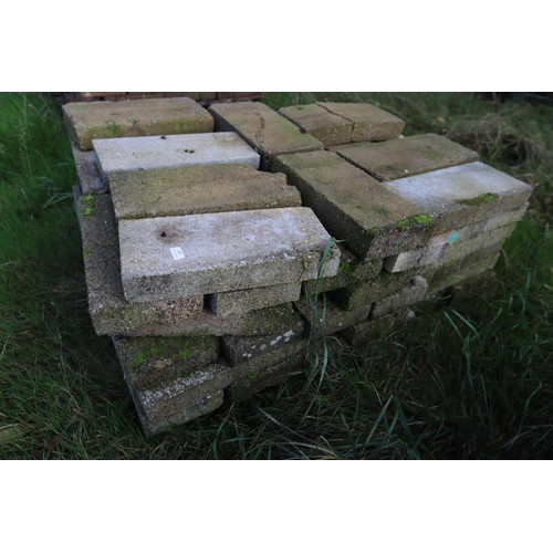 307 - Qty of 3 inch x 8” x 17” concrete blocks