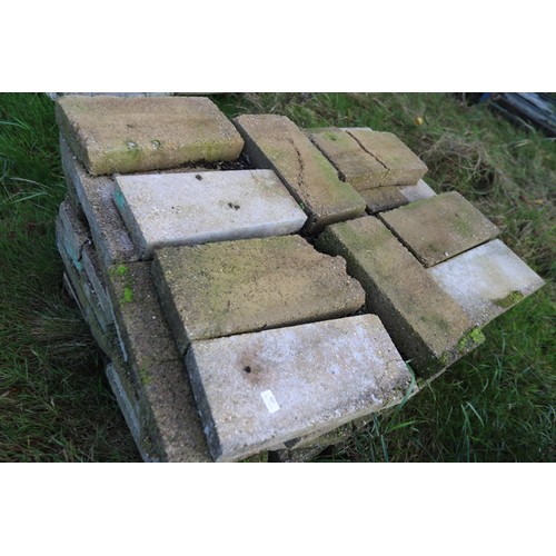 307 - Qty of 3 inch x 8” x 17” concrete blocks