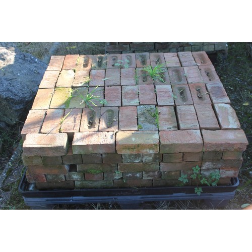 377 - 3 x pallets of bricks