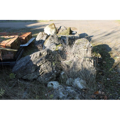 378 - Large qty of heavy duty rocks