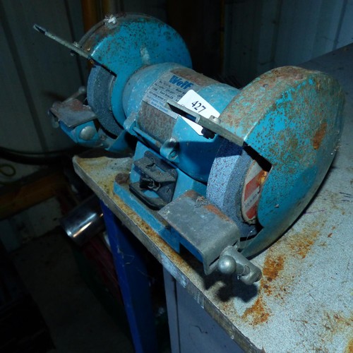 427 - Wolf grinder – To be rewired tested and installed by qualified electrician