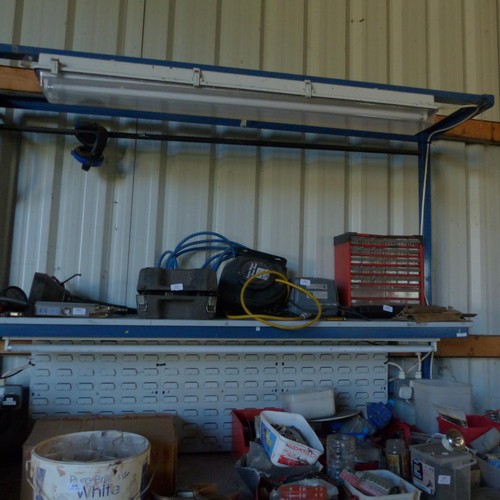 437 - 6’ workshop workbench