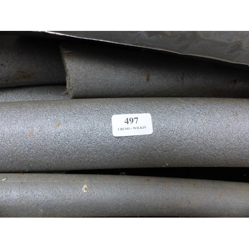 497 - Qty of water pipe wrap/insulation