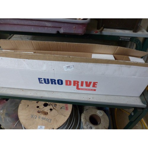 502 - Euro Drive tubular motor – to be installed tested and rewired by qualified electrician