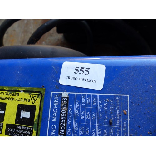 555 - R - Tech welding equipment plasma 30 C - to be tested rewired & installed by qualified electrician