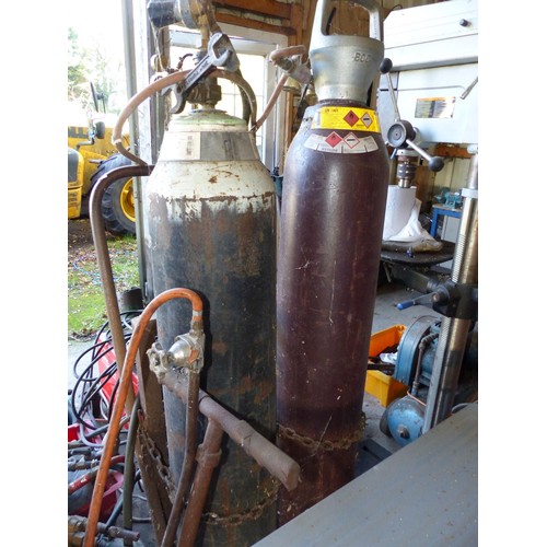 598 - Oxy Acetylene barrow & equipment